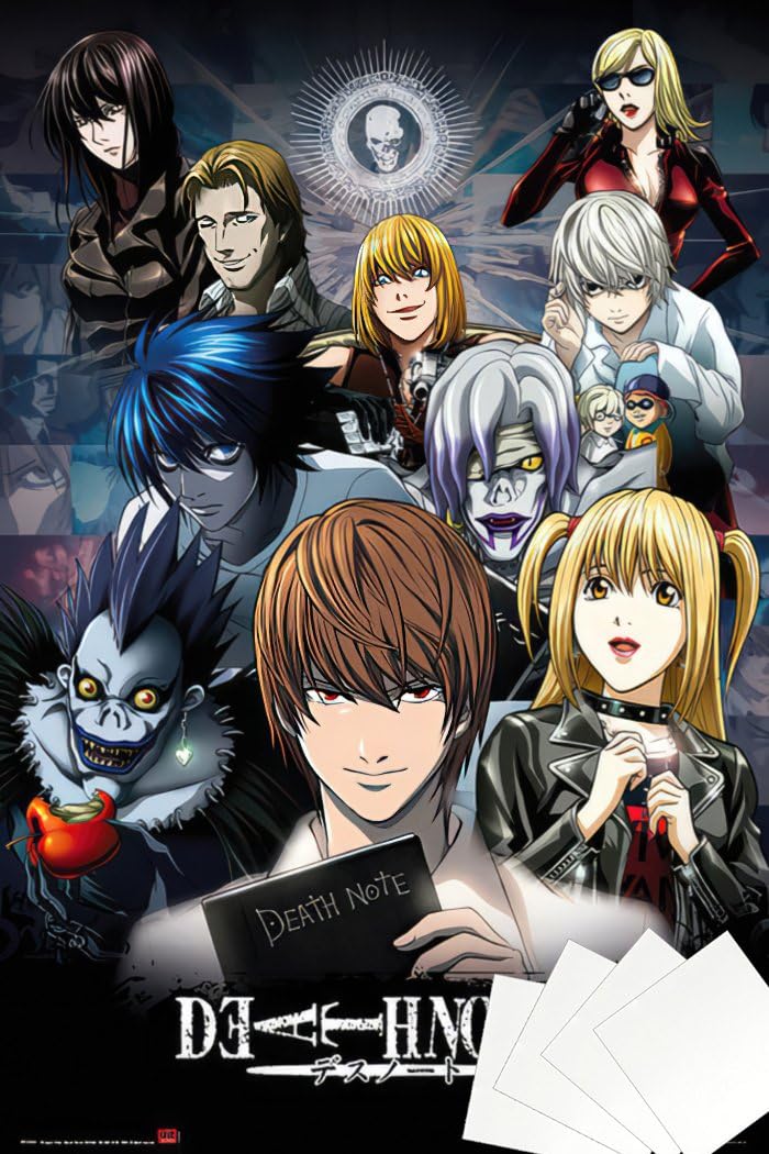 Amazon.co.jp: Death Note – Manga /アニメTV Showポスター/印刷(文字