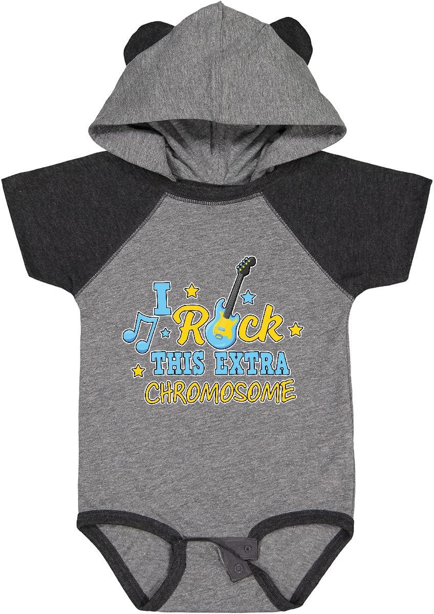 inktastic I Rock This Extra Chromosome Down Syndrome Awareness Baby Bodysuit