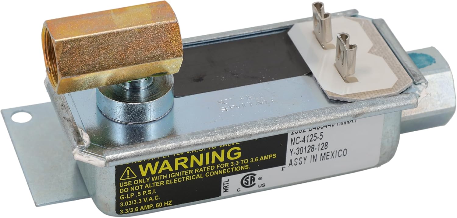 Supplying Demand Y-30128-128 Range Single Series Gas Safety Valve - Replaces NC-4125-5
