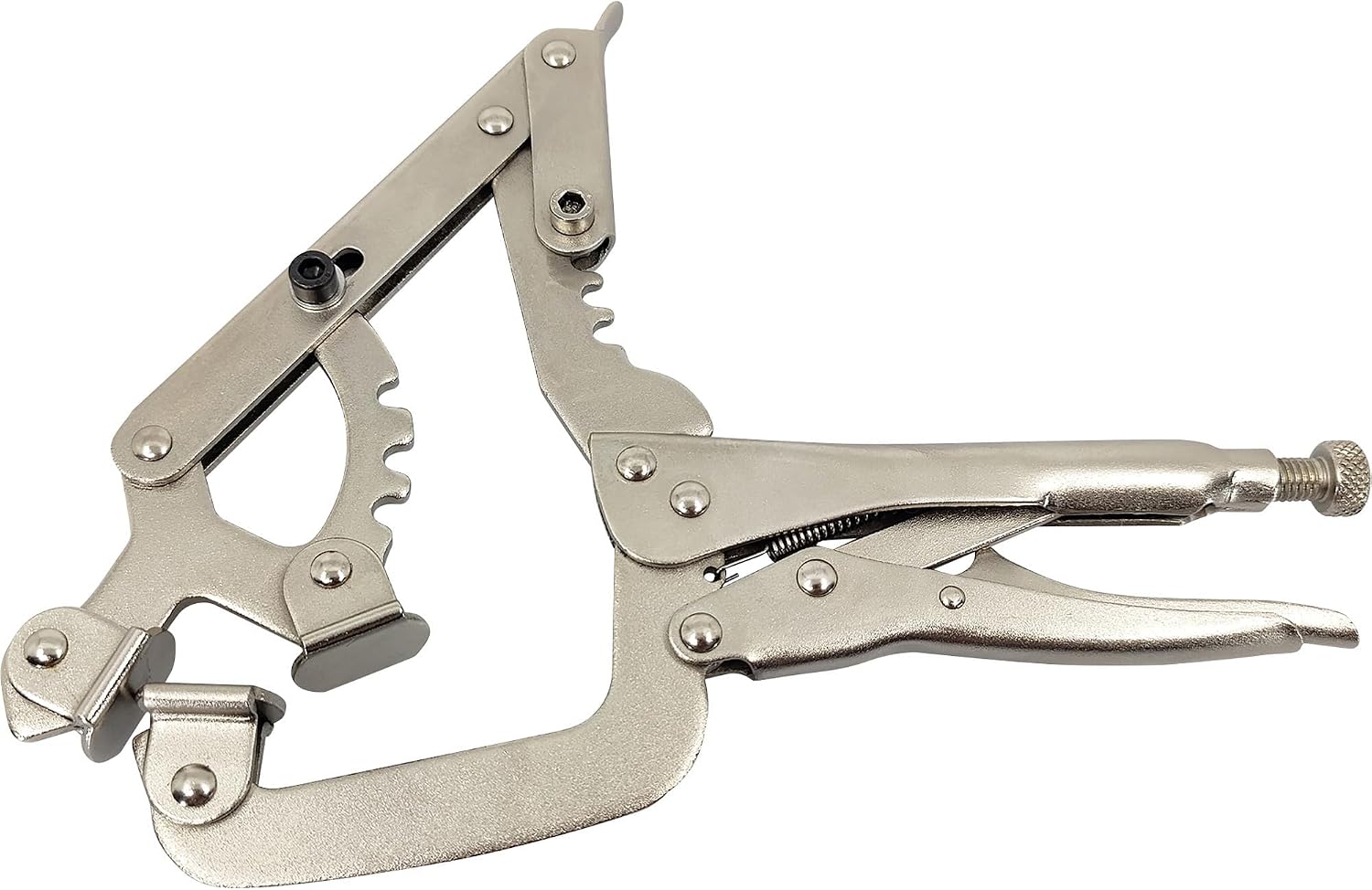 Klutch Adjustable 4-Range Welding Clamp - 11in.L