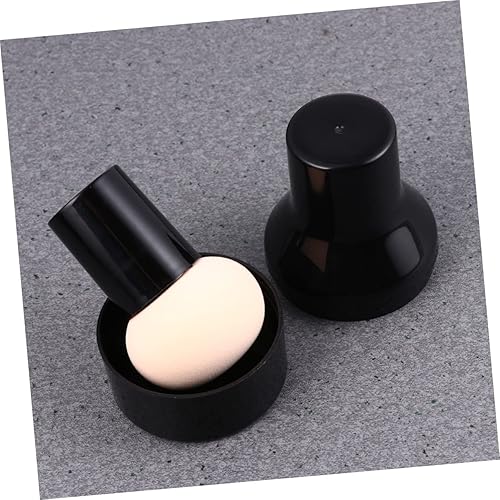 Miniatura 2 de Beavorty Esponjas de maquillaje con mango esponja esponja esponjas de maquillaje esponjas para maquillaje lollipop esponja aplicador cojín puff