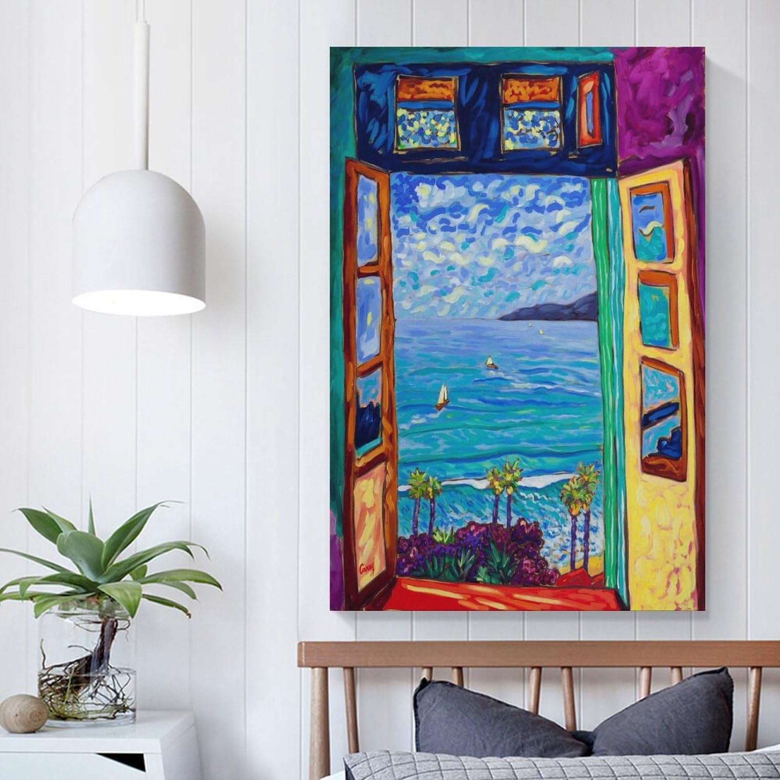 Amazon.co.jp: Henri Matisse アンリ・マティス「窓」 ポスター