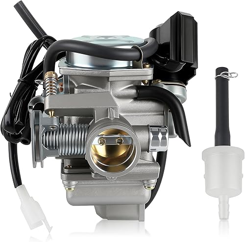 AUTOKAY GY6 150 cc Carburador Carb Scooter Go Kart Howhit Go Cart 1.024 in 4 tiempos 150cc Carb