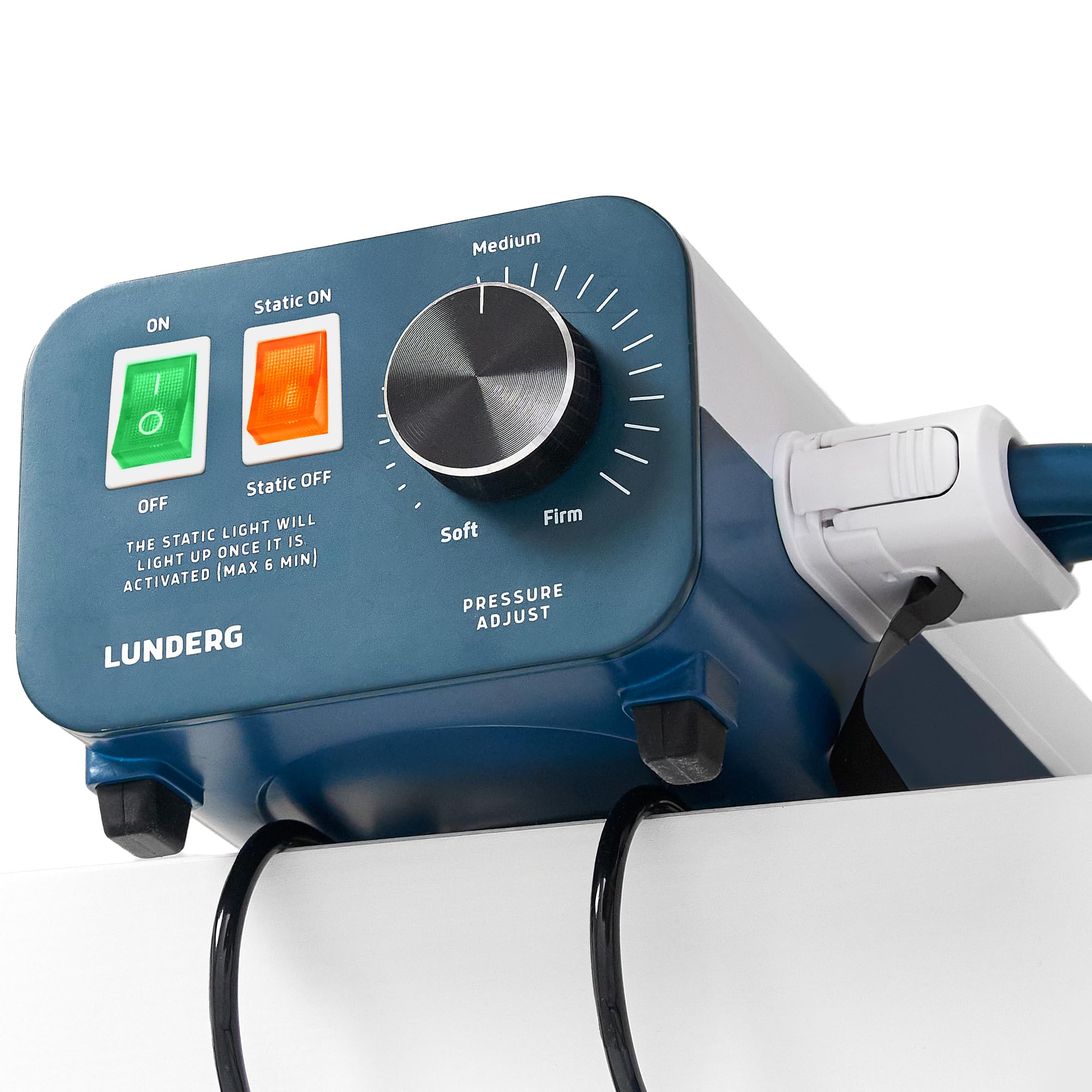 lunderg alternating air pressure pump replacement - upgraded pump with quick release - pad not included