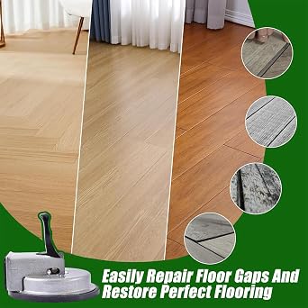 Floor Fixer Tool | Laminate Iron Fixer,Vacuum Tile Flooring Slat Grabber,for Baseboard Paver Carpentry for Hotels Apartments Bathroom Kitchen Living Room Bedroom