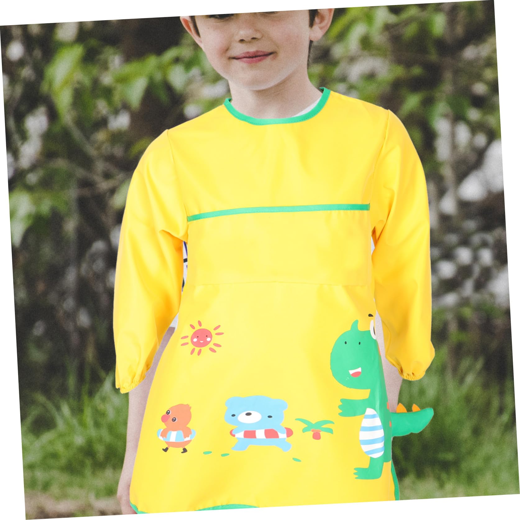 ifundom 2 Stück Kinderschürze Baby Herbst Und Winter Sprühfarbe Polyester