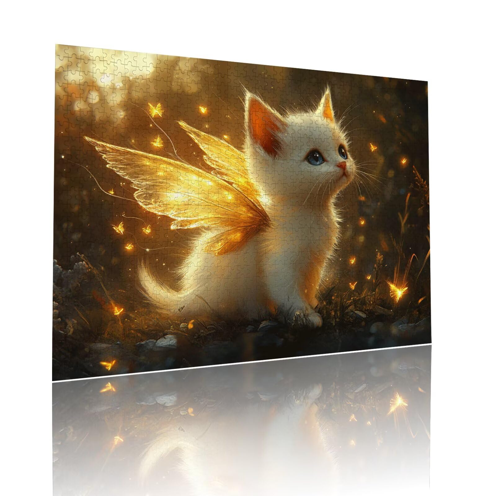 Puzzle Erwachsene 2000 Teile Katze Tier Educa Jigsaw für Kinder ab 8 Jahren Mädchen Jungen, Erwachsene Impossible Klassische Puzzles Schwer, Anspruchsvoll Spielspaß, Als Familienspiel 70x99cm t-672