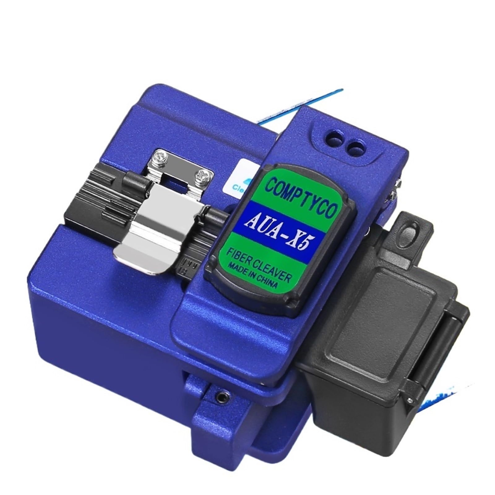 AUA-X5 FTTH Outil de coupe haute précision Cliveuse fibre optique Couteau câble 16 lames surface(AUA-X5)
