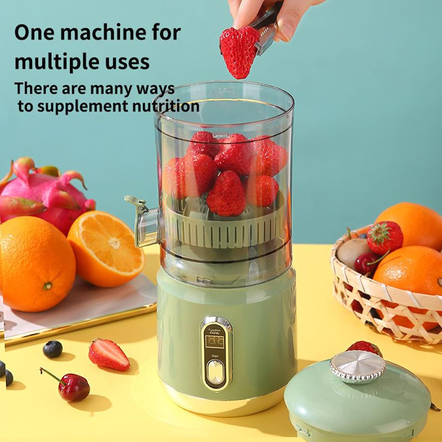 Citrus Juicers, With Automatic Usb Rechargeable, 11.8x28.2cm, Portable Usb Rechargeable Lemon Squeezer, High-Yield Cordless Orange Juicer Machine, Easy To Clean, For Grapefruit, Lime, Pomegranate