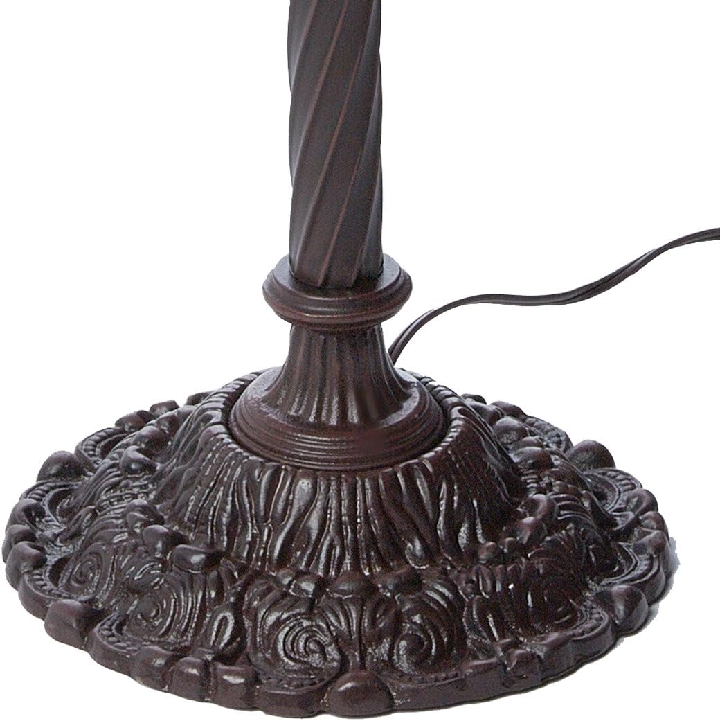 Warehouse of Tiffany's 1509-BB75B Dragonfly Tiffany-Style 72-Inch Torchiere Lamp, Multicolor, 15''Lx72''Hx15''W