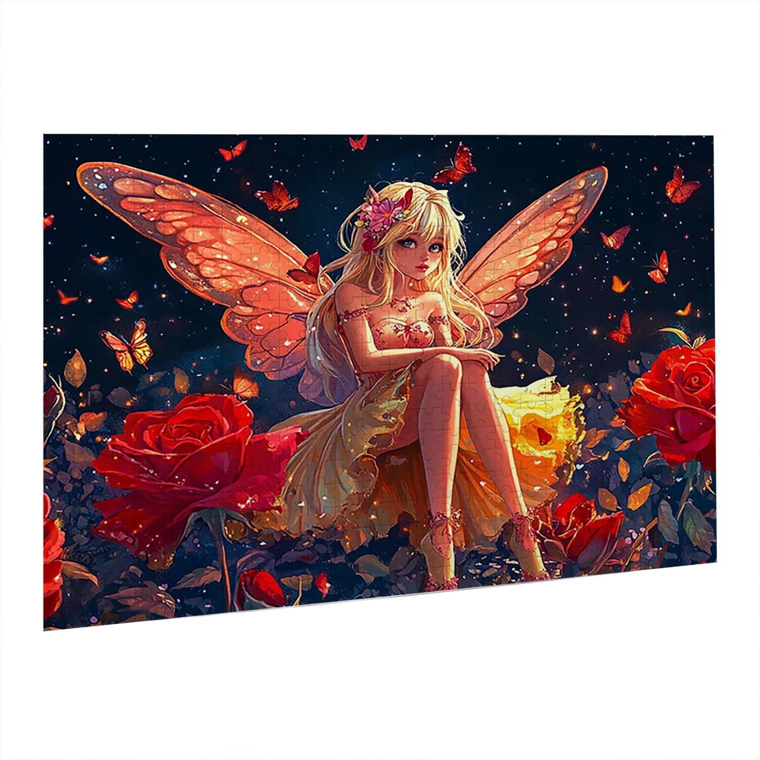 Jigsaw Puzzle, 6000 Pezzi Puzzle Classici, Rose Rosse Puzzle Rilassamento Intelligence, Mpossibile Difficile Puzzle Impegnativo per Adulti Puzzle Gioco Familiare, Regalo per Amore Amico Donnafr0-1176