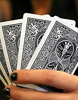 Vista 5 de 4 Decks Bicycle Rider Back Standard Poker Naipes Negro y Rojo