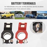 Vista 5 de Conector de terminal de batería, universal para coche, furgonetas, SUV, camiones, 243407F000 243407F001 (1 par)