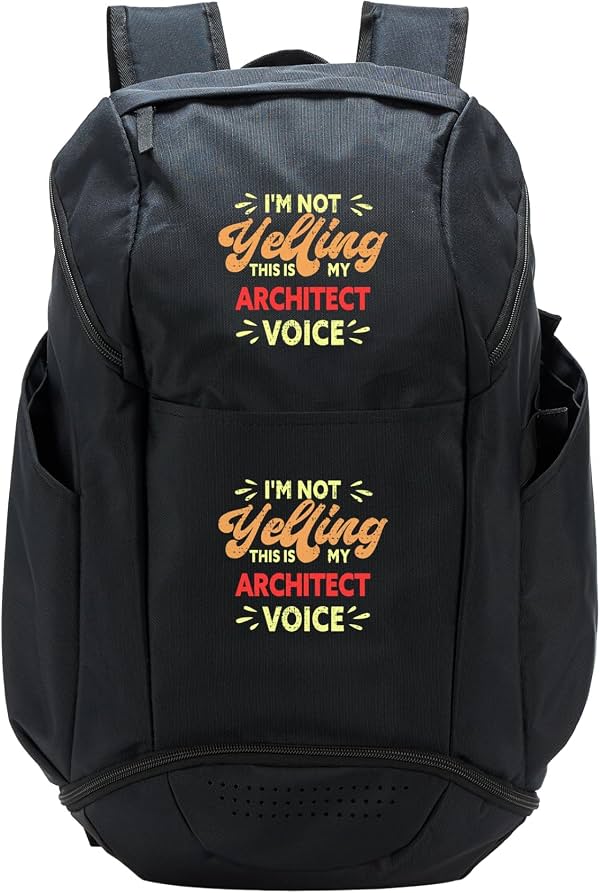 Esta Es Mi Voz De Arquitecto Mochila Deportiva Arquitecto Graciosa