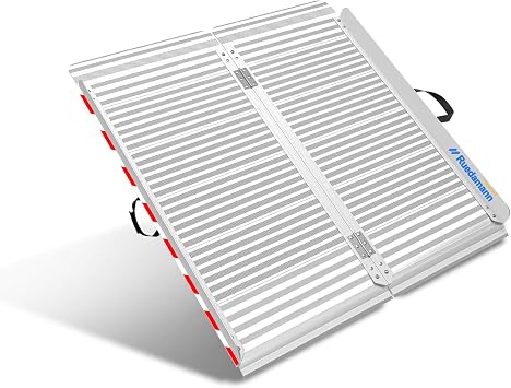 Ruedamann 3FT Portable Wheelchair Ramp, 33" Wide, 1000 lb Capacity