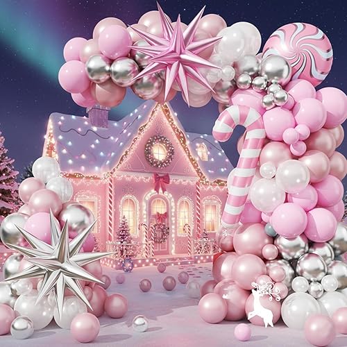 Miniatura 52 de Paready Kit de arco de guirnalda de globos azules y negros, 122 piezas de arco de globos metálicos azules y plateados para cumpleaños, baby shower