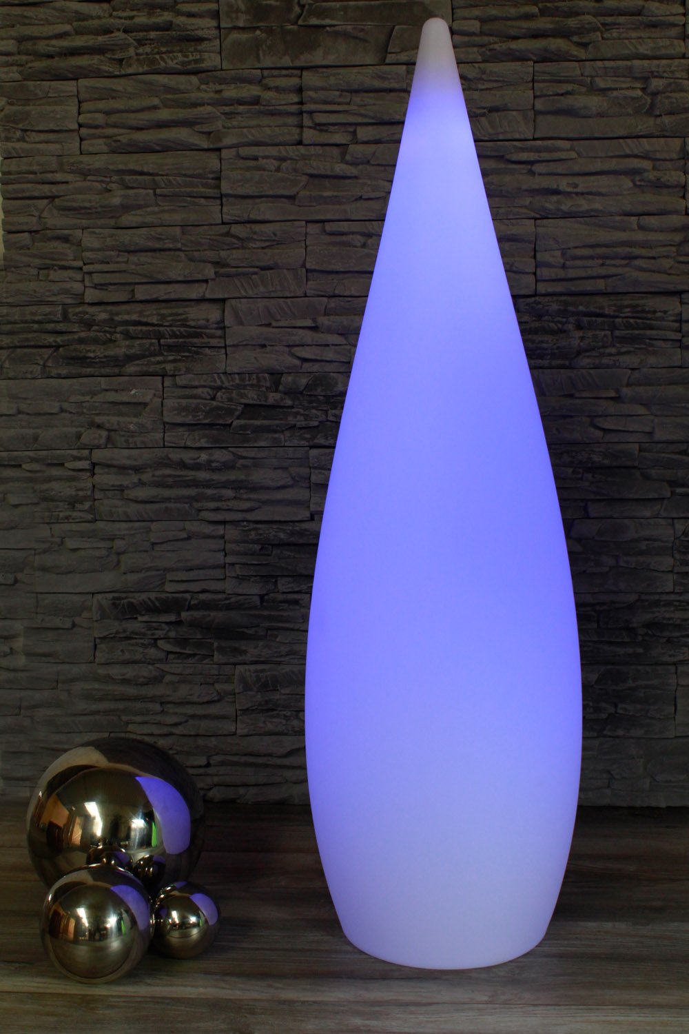 Arnusa Oasis Lights Pie Cono lámpara diseño Bombilla con Mando a Distancia y función de batería LED
