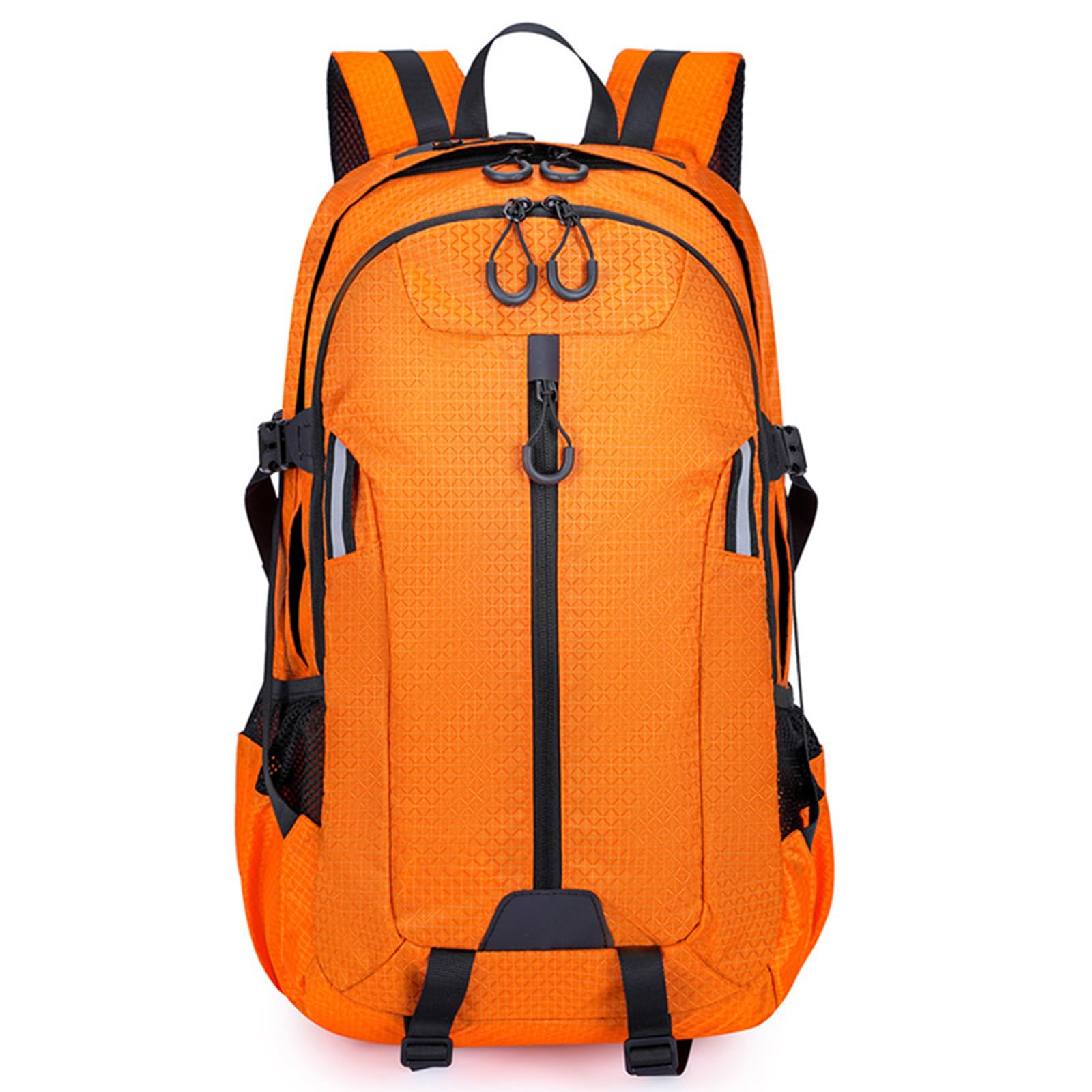 40L Zaino da Trekking Zaino Impermeabile Daypack Hiking Backpack per Donna Uomo Viaggio Arrampicata Sport Arancione