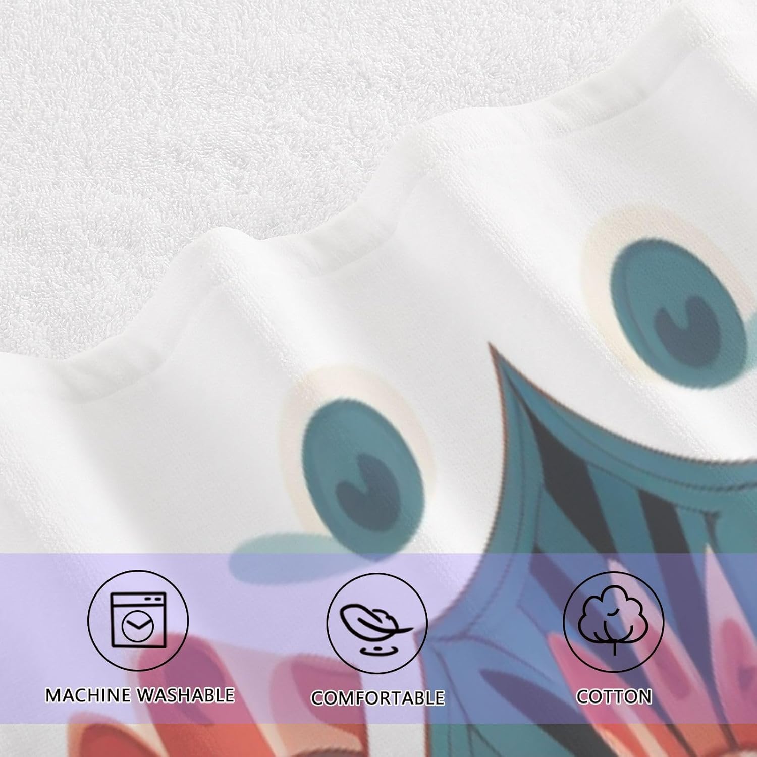 Hand Towels Premium Soft and Highly Absorbent Retro Pattern Skull 2 Pcs Towels for Bathroom Set 100% Cotton Decorative Face Towels