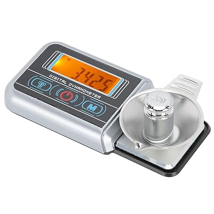 Stylus Force Scale, 7 Kinds of Unit 5-Digit LCD Display Jewelry Scale High?Accuracy Sensor 100/0.005g for Jewelry