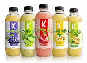 Pack 6 Kombuchas artesanais de 300ml, feitas com apenas 4 ingredientes 100% naturais! Sabores irresistíveis que vão surpreender seu paladar. Não perca!