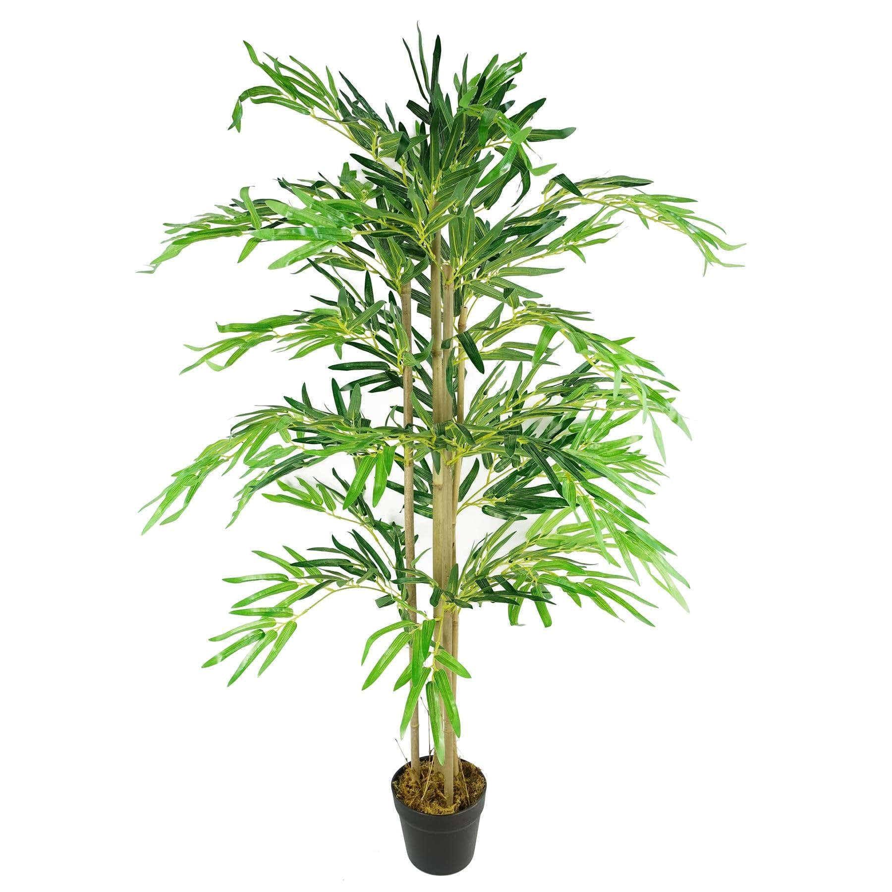 Leaf Design UK Artificial Tropical Plants and Trees, Green Natural, 120cm — image 1