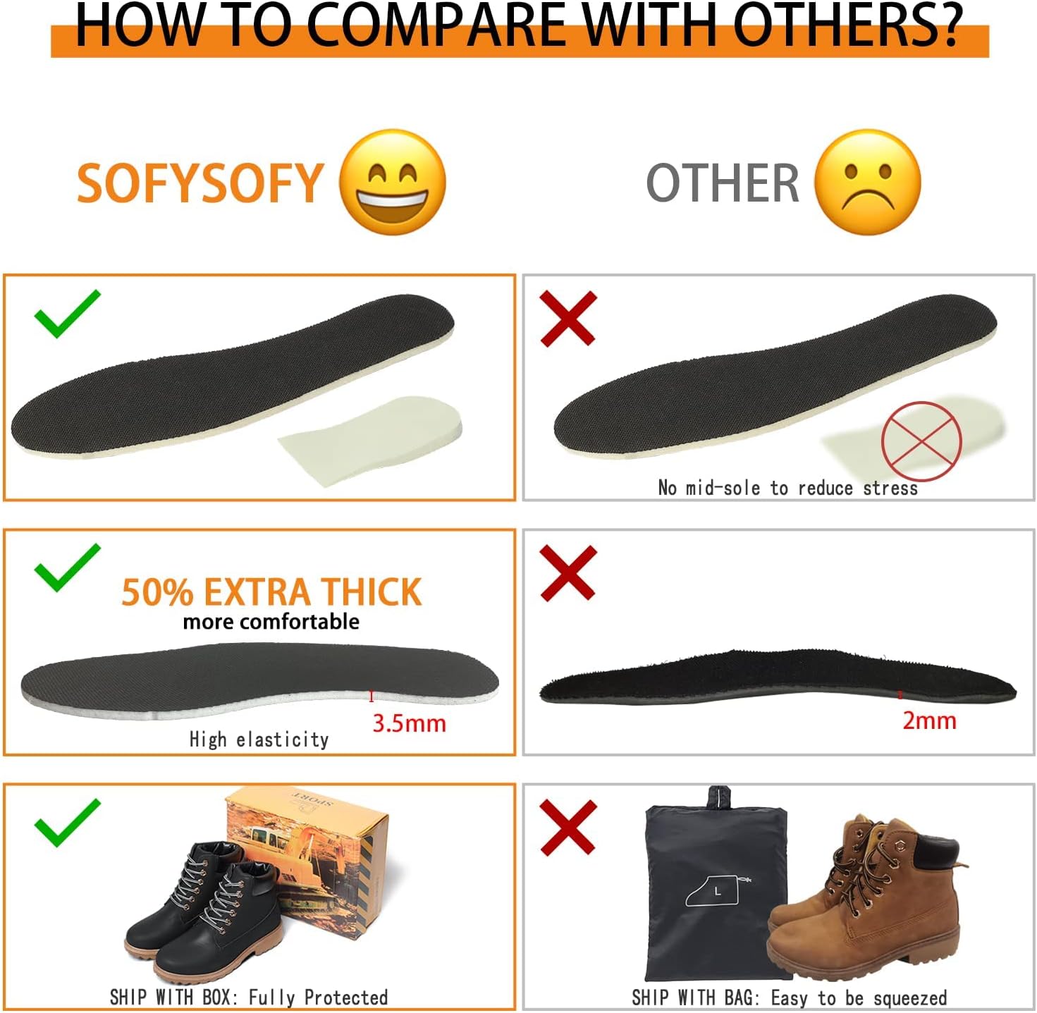 Women's Work Boots Hiking - Waterproof Outdoor Construction Motorcycle Combat - Image 5