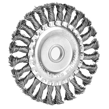 Wire Wheel, Large Rotation Speed Wear Resistance Wheel Brush for Industrial