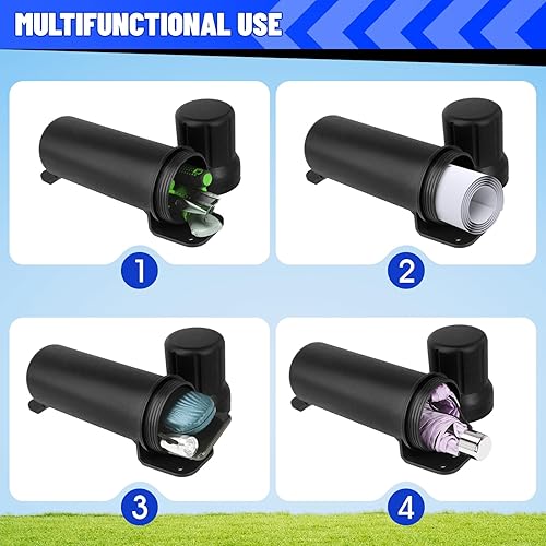 Miniatura 4 de Tubo de herramientas para motocicleta, recipiente de almacenamiento impermeable para motocicleta, compatible con Honda