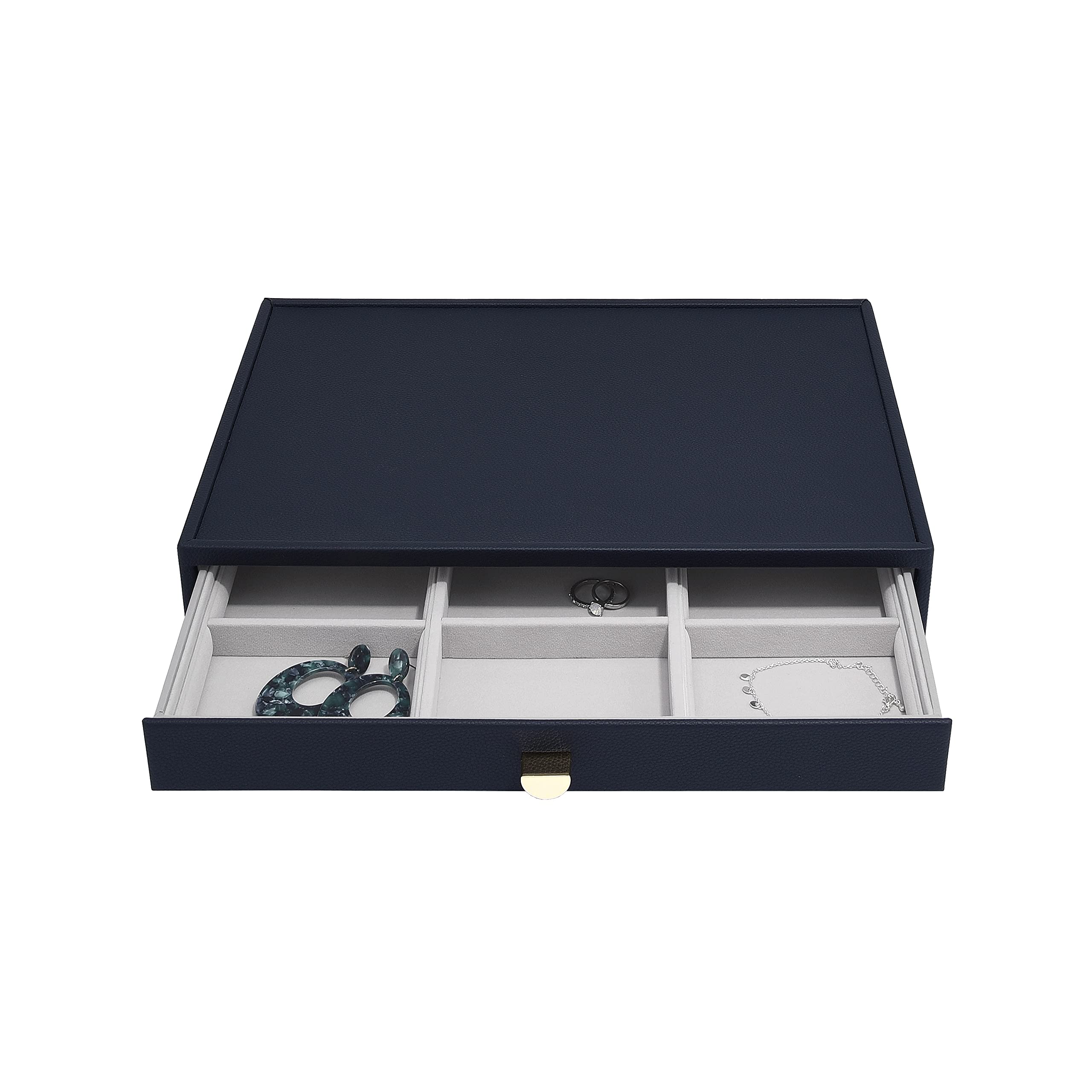 Stackers Navy Supersize Statement Jewellery Drawer