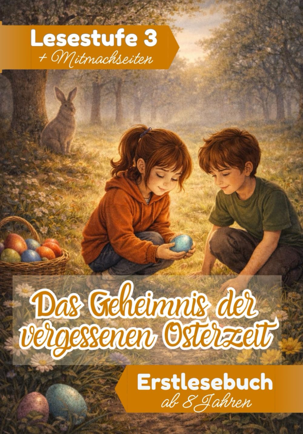 Das Geheimnis der vergessenen Osterzeit: Ostergeschichte ab 8 Jahren · Lesestufe 3 mit 34 Mitmachseiten zum Malen & Ausmalen (Osterwelt für Kinder – Lesen & Mitmachen: für Leseanfänger ab 6 Jahren)