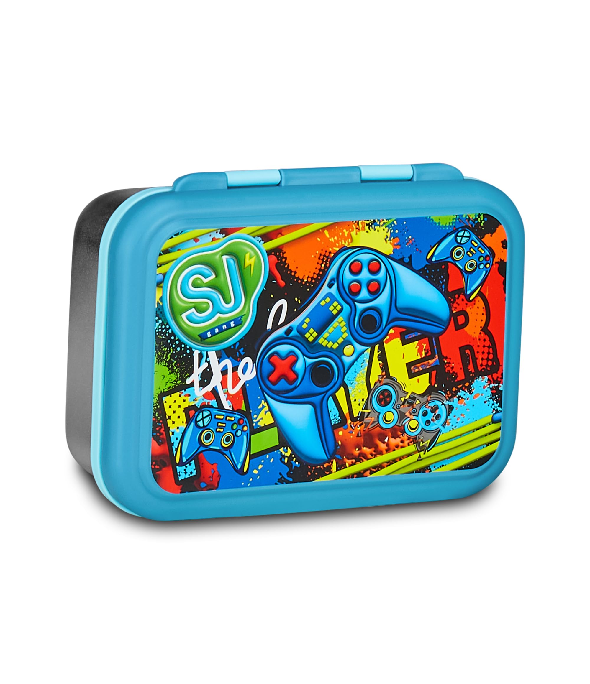 SJ GANG STYLE JAM GANG Portamerenda Scuola, Blu, 0,85 litri, Asilo e Scuola Elementare, Bambino