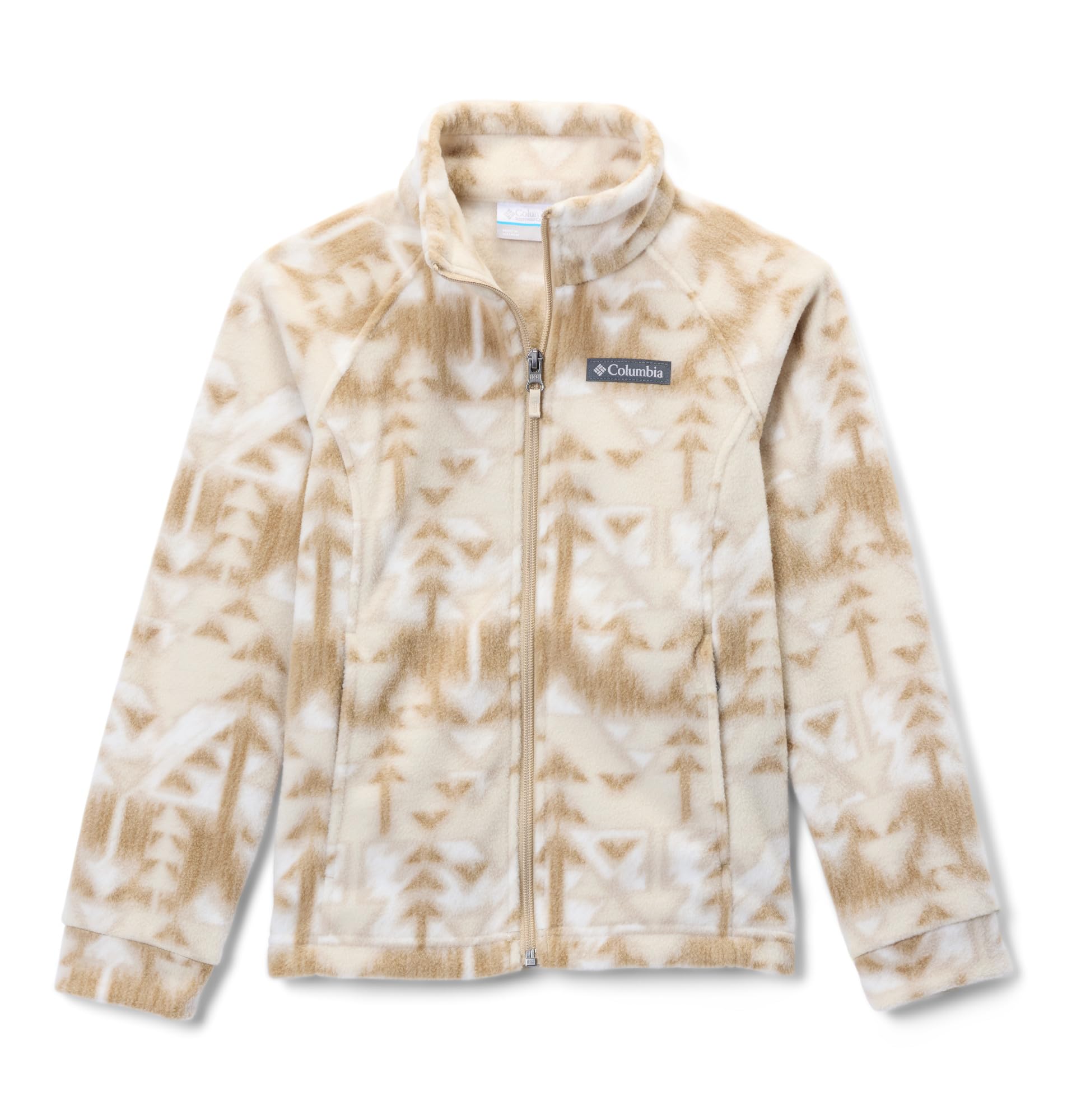 Columbia Youth Girls Benton Springs II Printed Fleece Jacket
