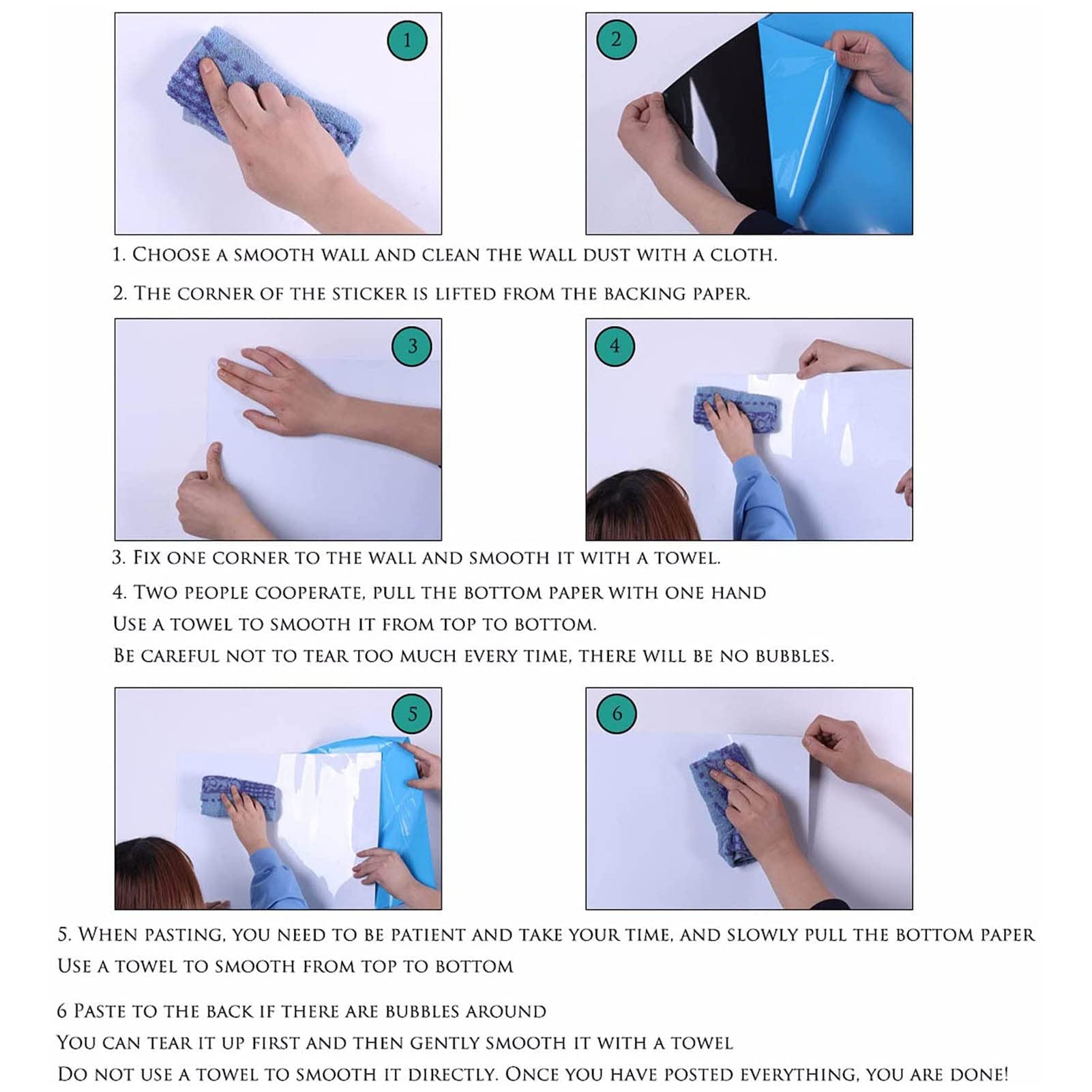 Self Adhesive Magnetic Dry Erase Board Sticker for Home Office School Multiple Sizes(30x45cm)