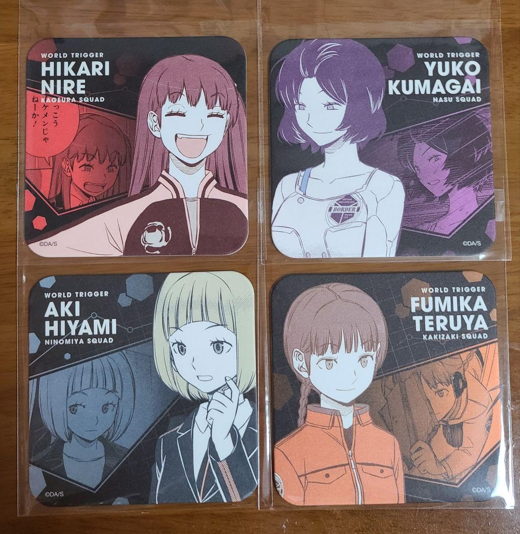 Amazon.co.jp: ワールドトリガー アートコースター : Home & Kitchen