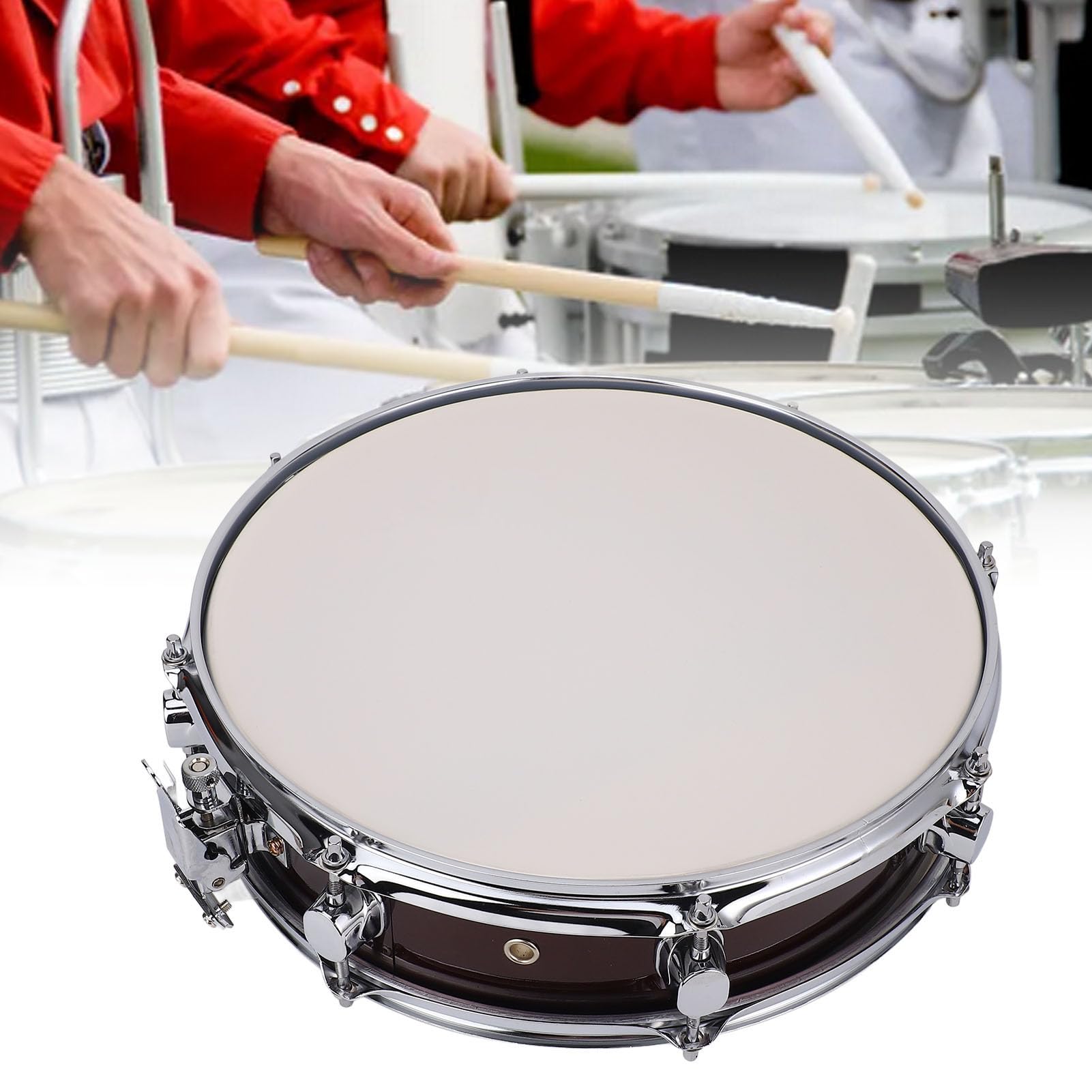 Rullante Professionale 14 Pollici - Con Bacchetta, Chiave E Cinghia, Per Studenti E Bande