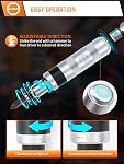 AKM Main manuelle Réversible Ensemble de pilotes d'impact Extractor-26 PCS Tournevis à impact S2 Acier Hex Phillips tournevis à fentes Bits beaucoup plus durable désengage Fermetures rouillées ou boulons congelés