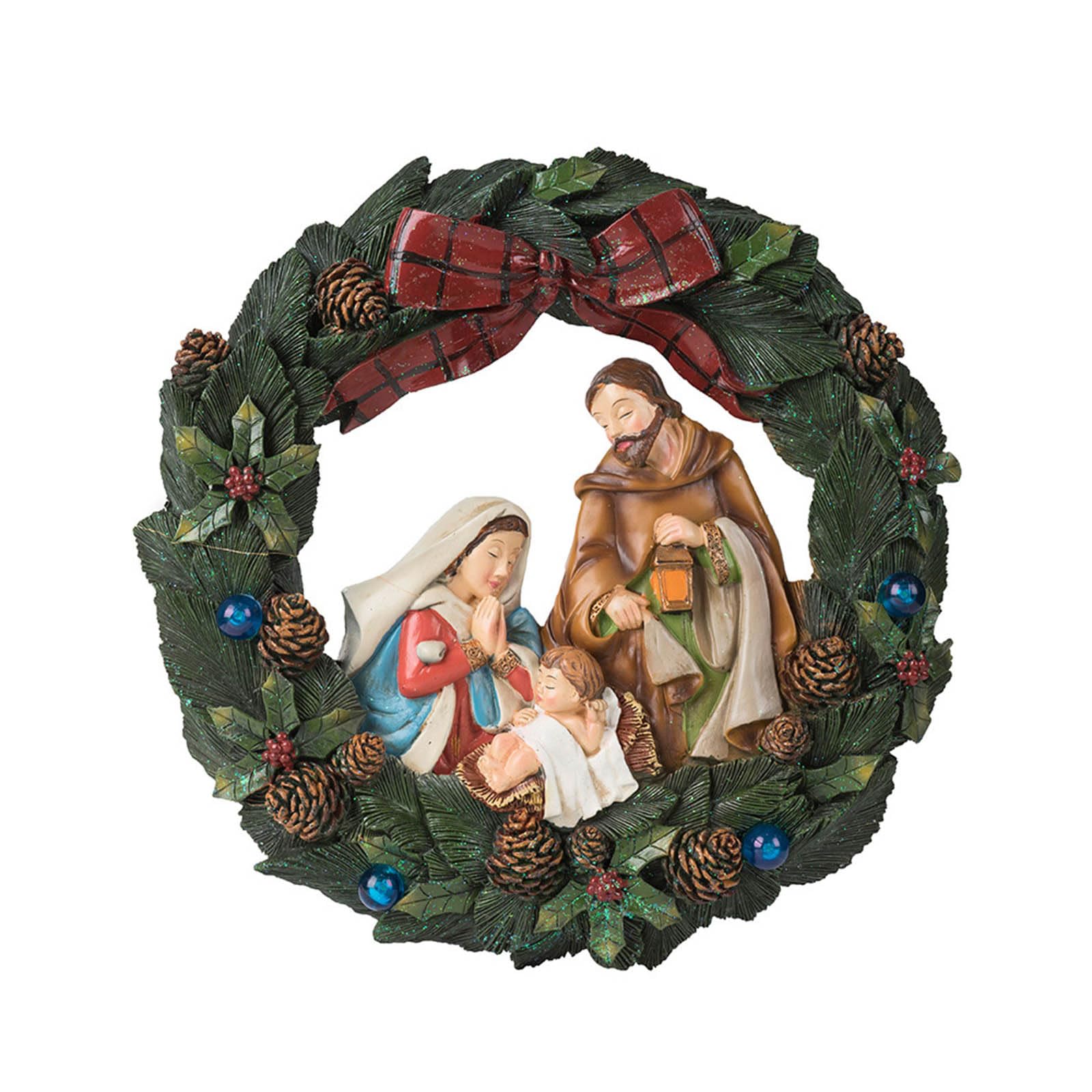 Guirnalda de Navidad multiusos luminosa con diseño de decoración rápida para paredes de puertas y decoraciones creativas para el hogar. Decoración de pared duradera para festivales