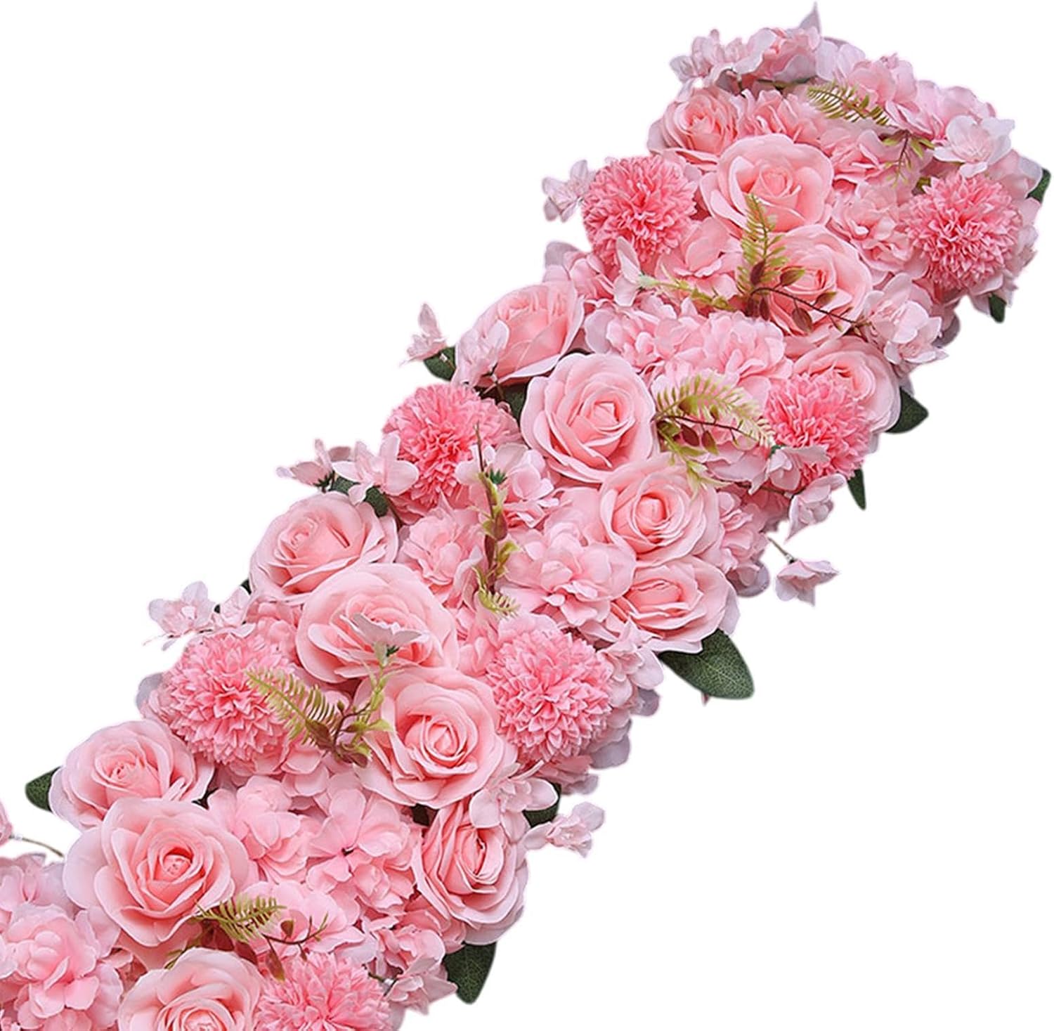 predolo フラワーパネル背景 フラワーパネルセンターピース シルクフラワー 造花 ローズ 結婚式イベント背景 バレンタインデー