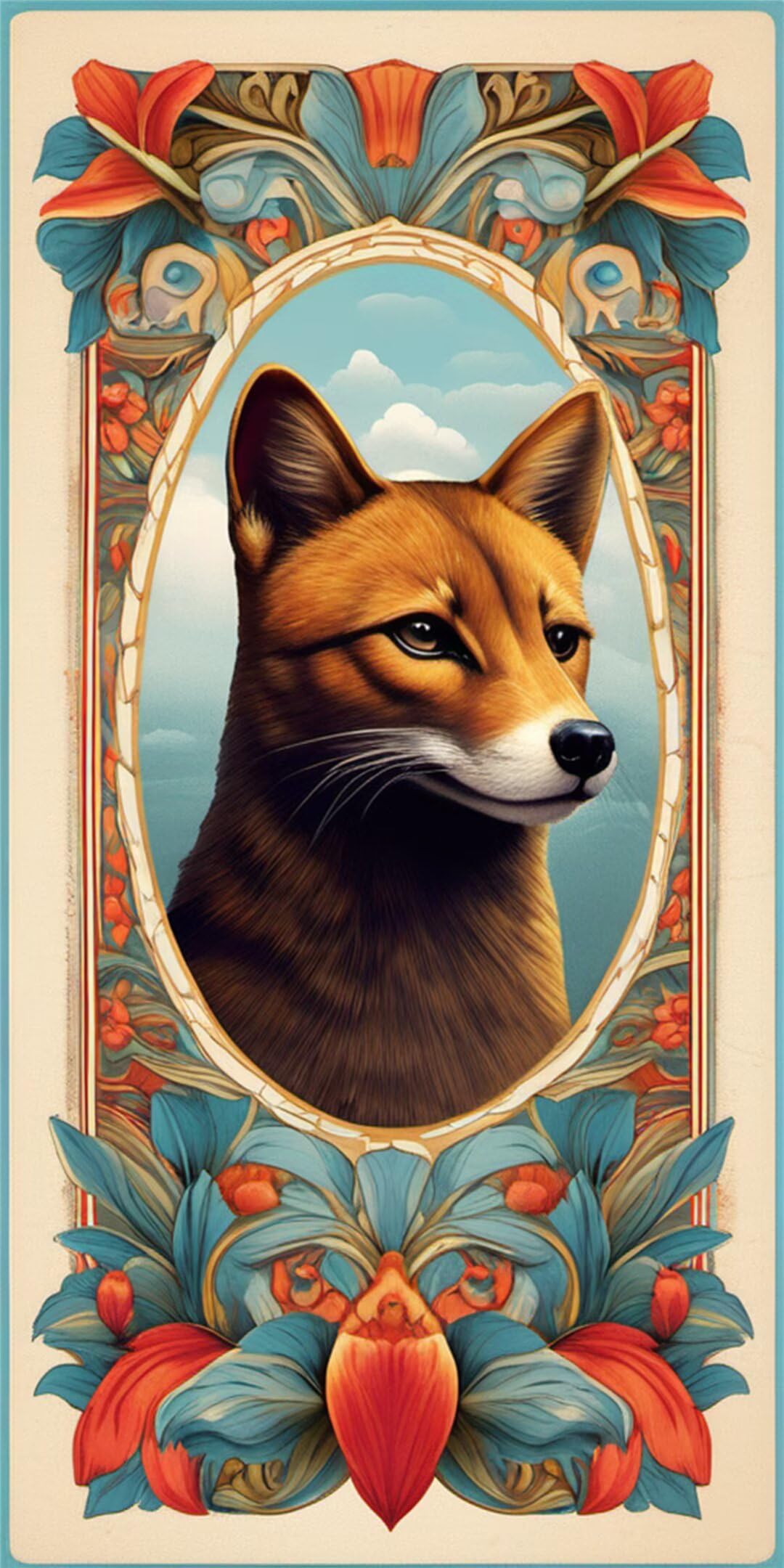 Diamond painting chiens et fleurs pour illuminer votre décoration murale - 8