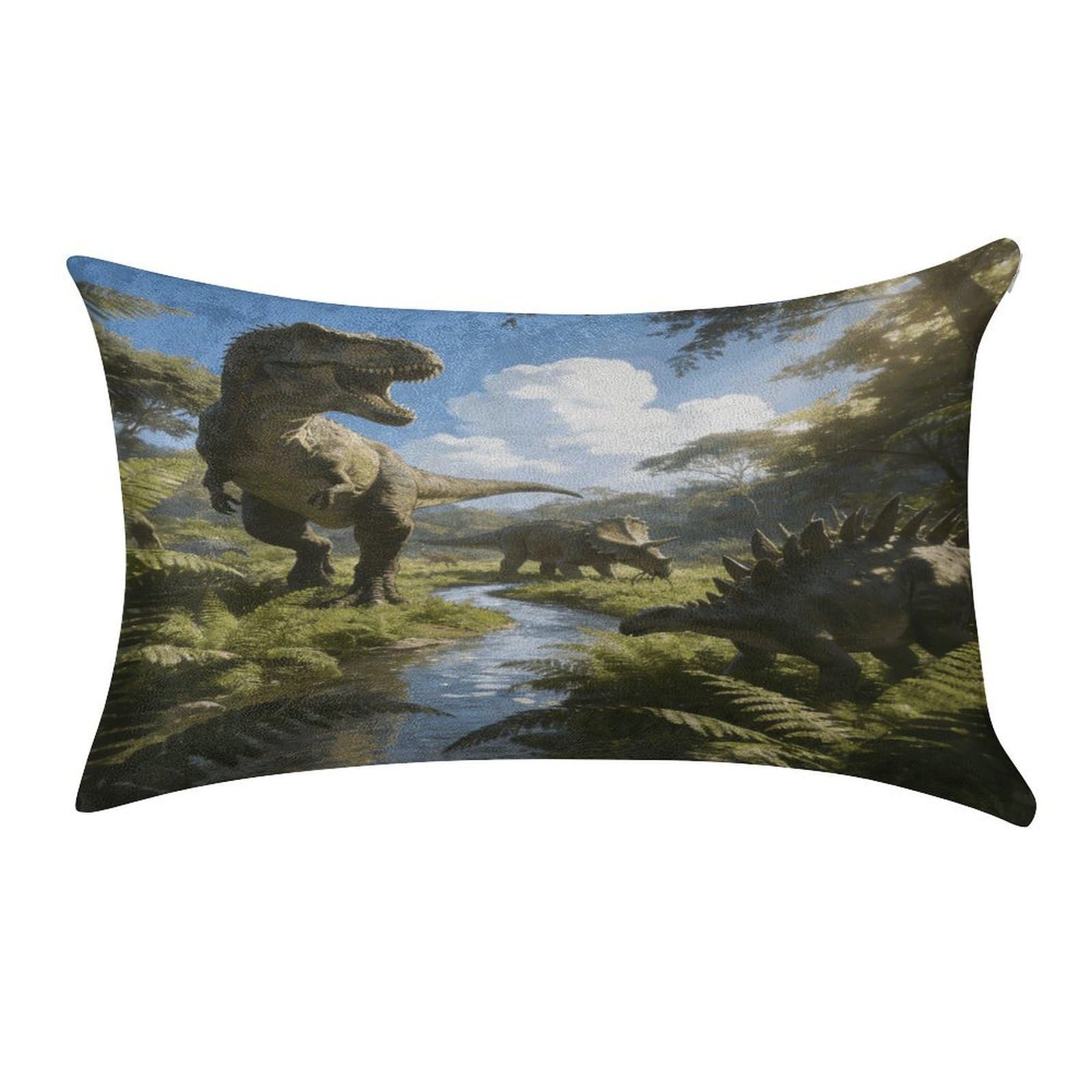 Fodpand Style River Valley Beast Pillowcase,Elegant Designed Home Decor,Velvet Pillowcase,Soft And Cozy,Pillow Case Cover With Hidden Zipper For Bedroom, Sofa, Couch