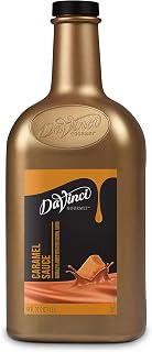 DaVinci Gourmet Classic Caramel Sauce, 64 oz - Rich Creamy Naturally Flavored Topping for Coffee, Desserts & Drinks
