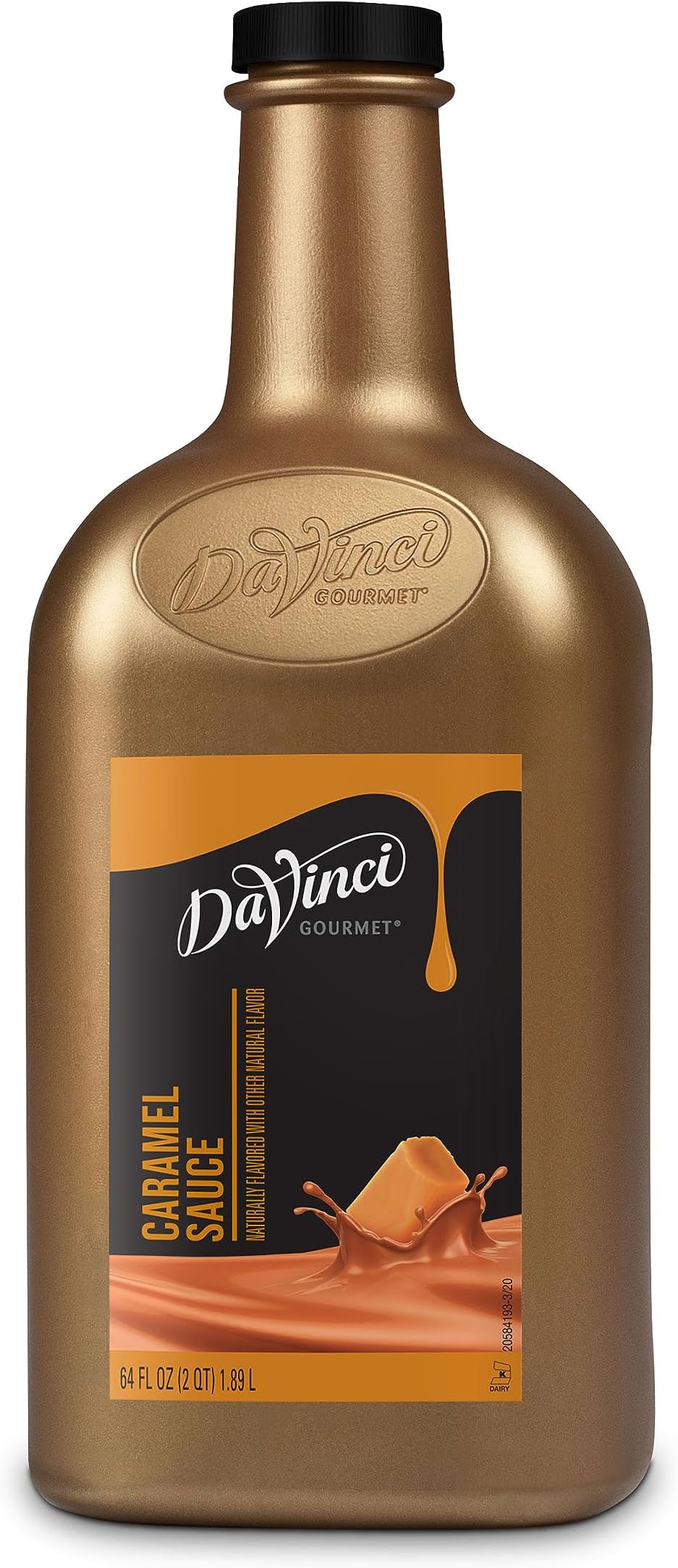DaVinci Gourmet Caramel Sauce, 64 Fluid Ounces (Pack of 1)