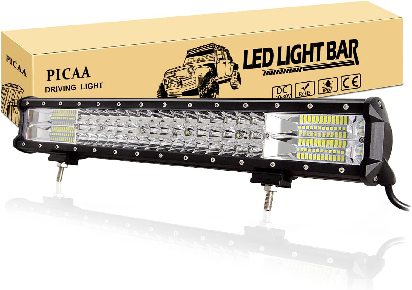 SKYWORLD 20 288W Barra LED Fuoristrada Barra Luce a Led 12V 24V