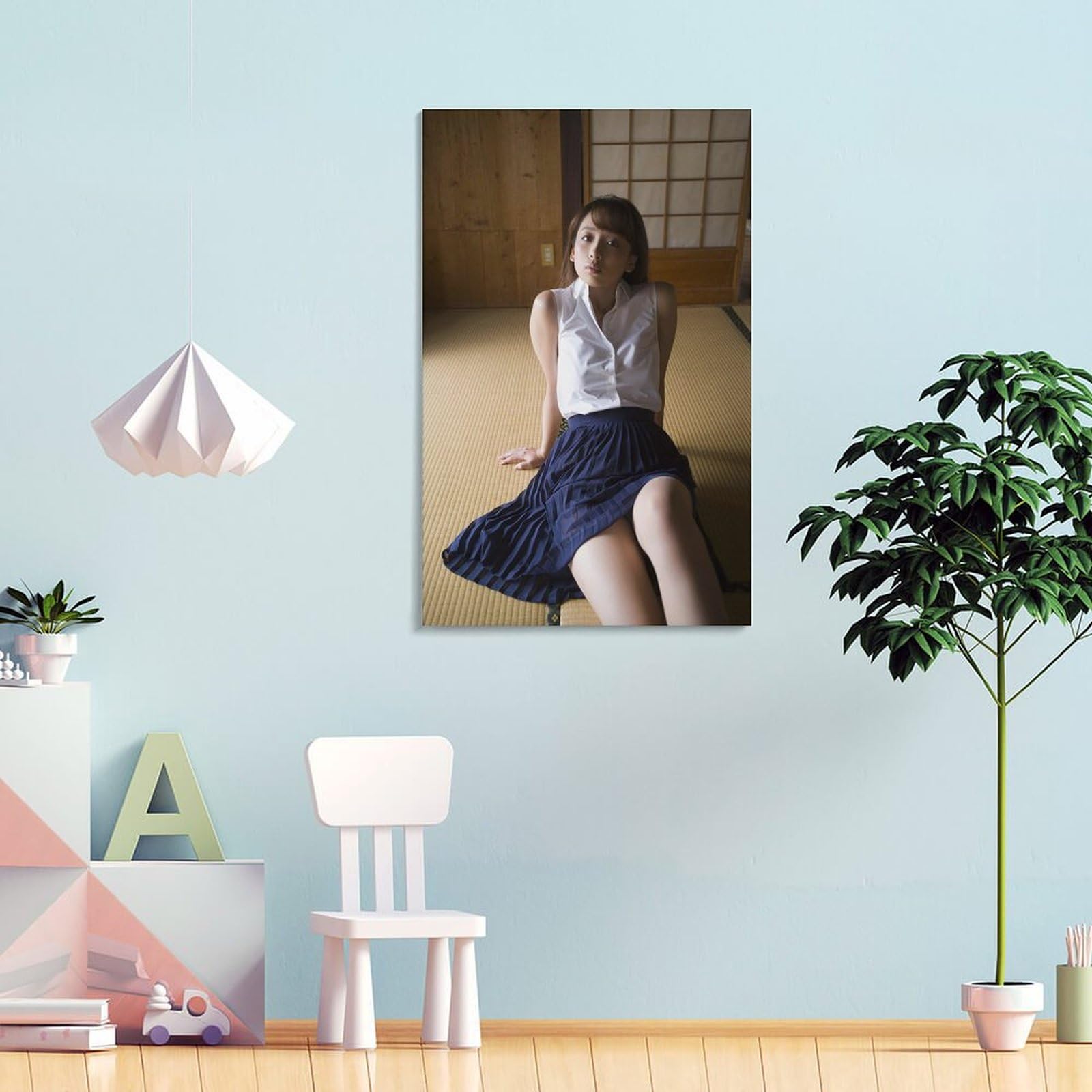 Amazon.co.jp: 華村あすか写真フォトポスター455 キャンバスアート 
