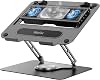 MetFut Laptop Cooling Stand 2026 New Arrival Removable Thermoelectric Cooler Peltier Element Cooling Pad Adjustable & 360 Degree Rotating Stand Heavy Duty Carbon Steel 20Db 2-Level Cooling for up to 17 Black