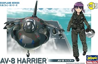 Hasegawa TH19 Egg Picker, US Marine Corps AV-8 Harrier, Non-Scale Plastic Model