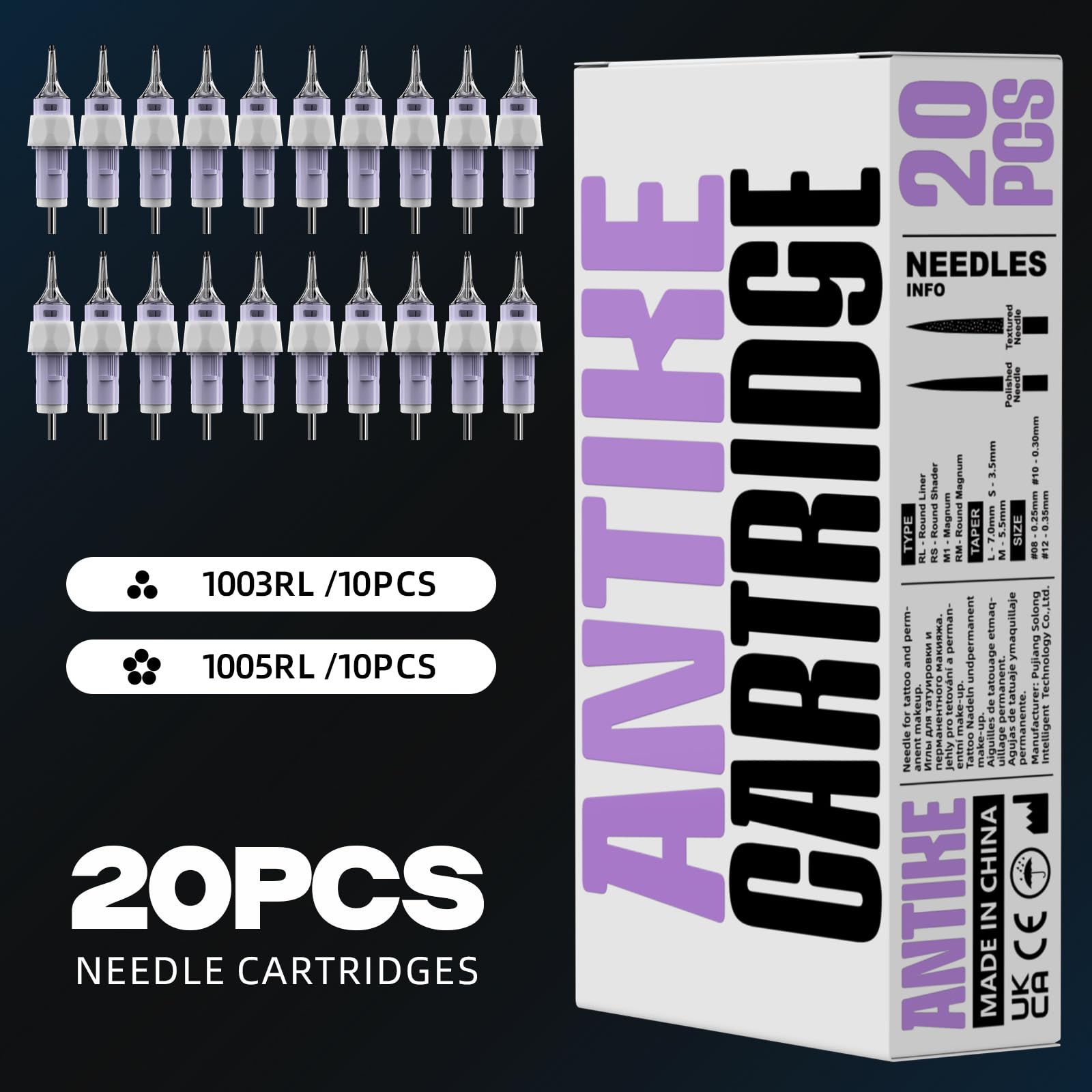 Wireless Rotary Pen Maschine Set, Kabelloses Komplett Kit mit 1500mAh LED-Digitalanzeige Akku, 20stk Cartridge, 11 Flasche Tinten für Anfänger und Profis