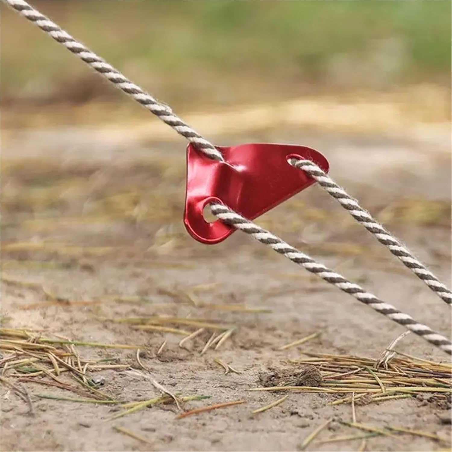 Guyline Tensioner 40/80 PCS Tent Rope Buckles Aluminum Alloy Wind Rope Stopper for Outdoor(80PCS)