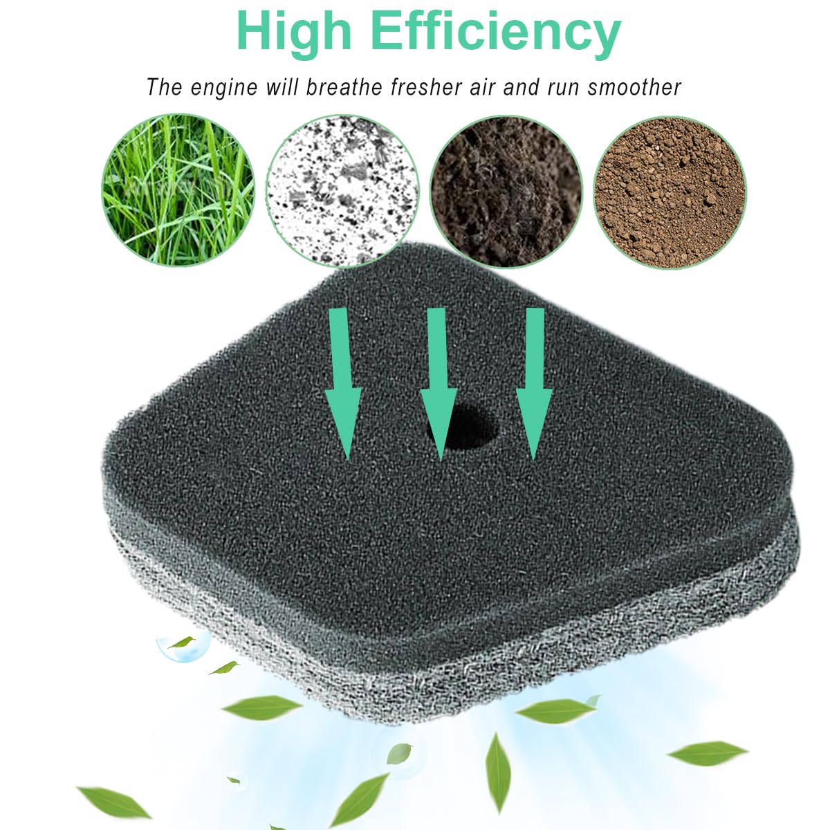 ZAMDOE 4180-120-1800 FS90r Air Filter for Stihl FS87 FS90 FS90R FS100 FS130R HT101 FS94R FS110 FS130 FS310 FS110R FS110RX FS110X HL100 HL90 HL95 HT100 HT130 HT131 String Trimmer Weedeater 4 Mix Engine - Image 4